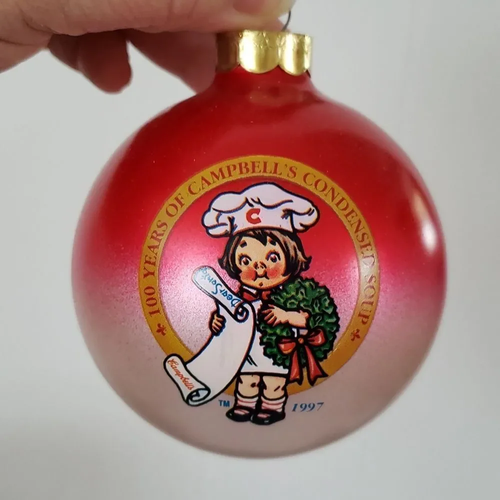 Vintage 1997 Campbell Kids 100th Anniversary Collector's Edition Ornament